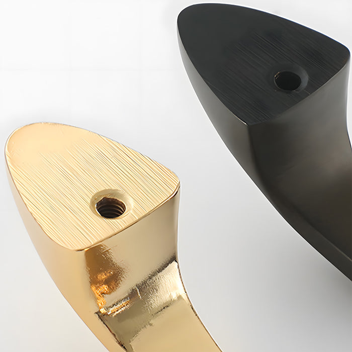 Modern Luxe Brass Drawer Pulls Kitchen Cabinet Handles