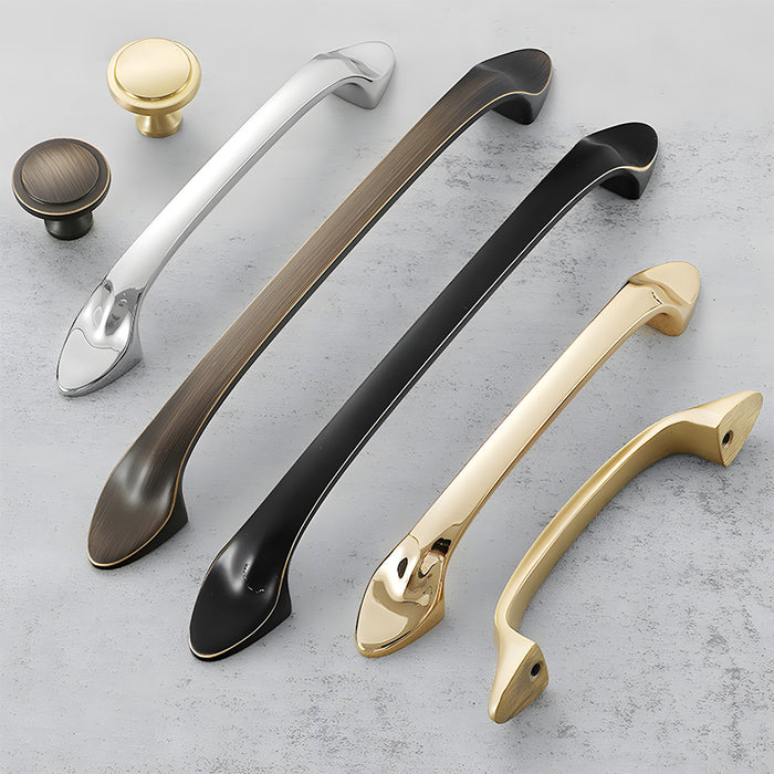 Modern Luxe Brass Drawer Pulls Kitchen Cabinet Handles