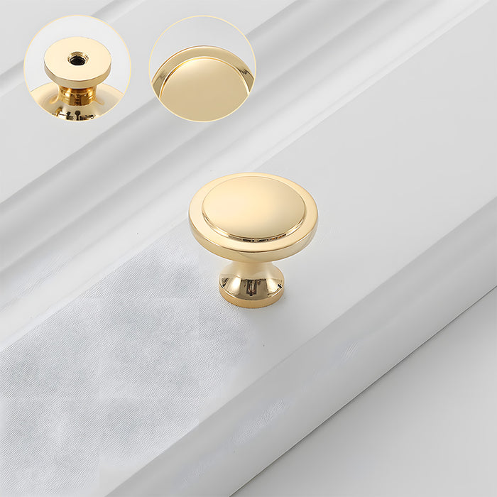 Modern Luxe Brass Drawer Pulls Kitchen Cabinet Handles