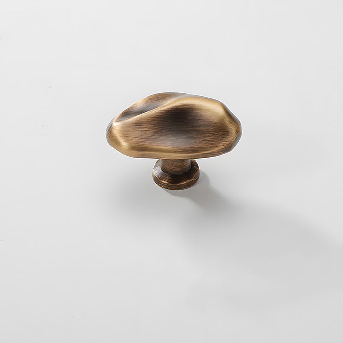 Modern Luxe Bright Silver Bronze Cabinet Closet Knob