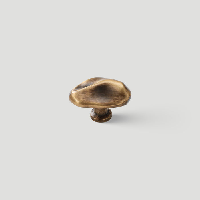 Modern Luxe Bright Silver Bronze Cabinet Closet Knob