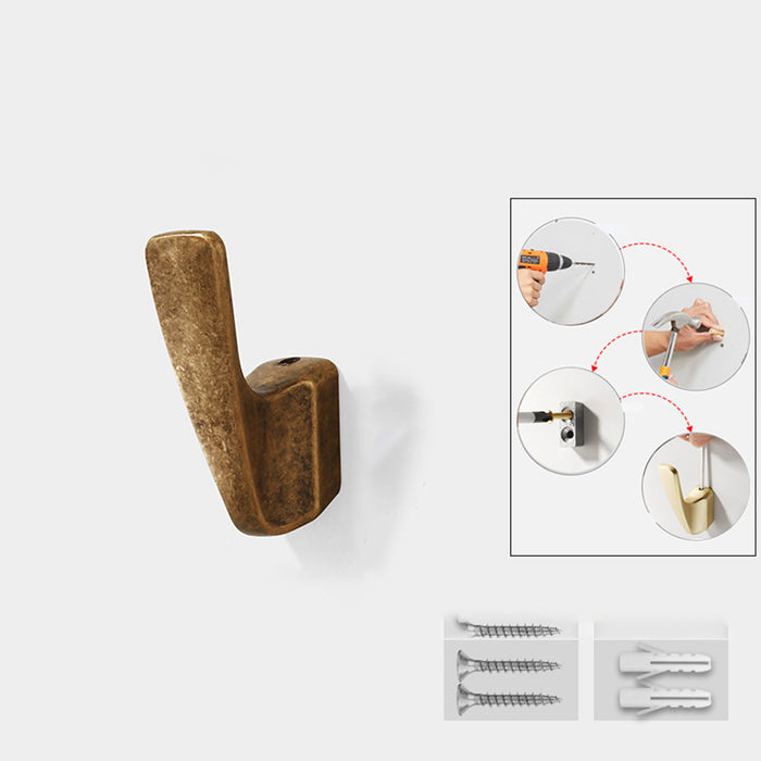 Modern Luxe Single Clothes Key Wall Hook