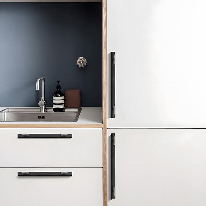 Modern Minimalist Finger Edge Pulls for Kitchen