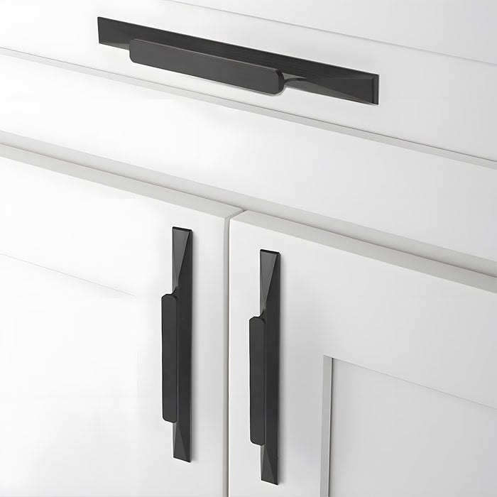 Modern Minimalist Finger Edge Pulls for Kitchen