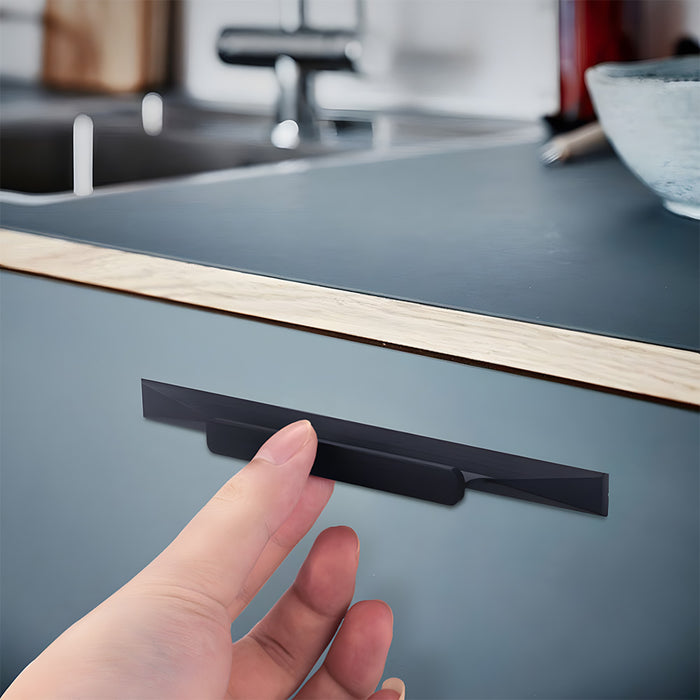 Modern Minimalist Finger Edge Pulls for Kitchen