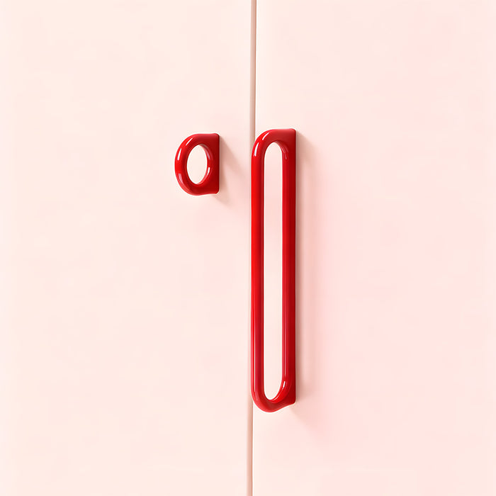 Modern Minimalist Oval Loop Cabinet Handles