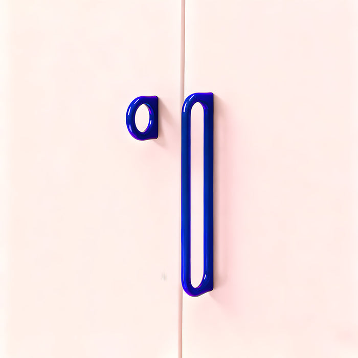 Modern Minimalist Oval Loop Cabinet Handles