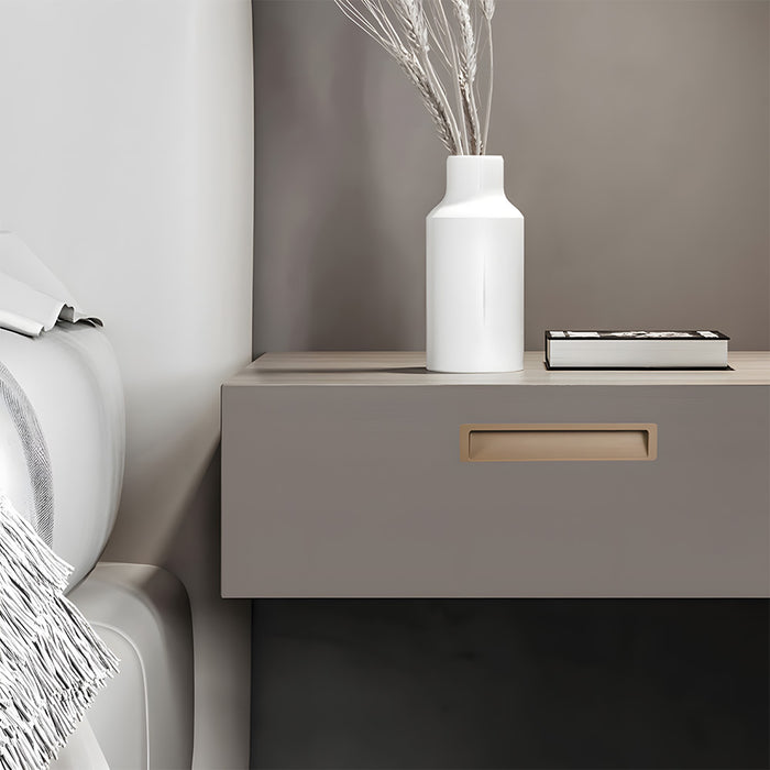 Modern Recessed Invisible Sliding Door Cabinet Handles