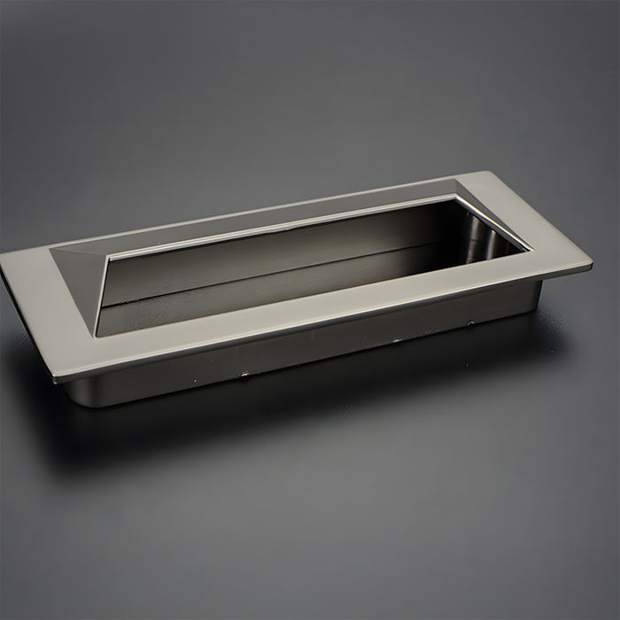 Modern Rectangular Recessed Drawer Pull Embedded Cabinet Handles