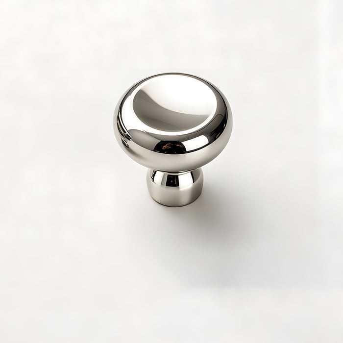 Modern Round & Square Concave Dresser Drawer Knobs