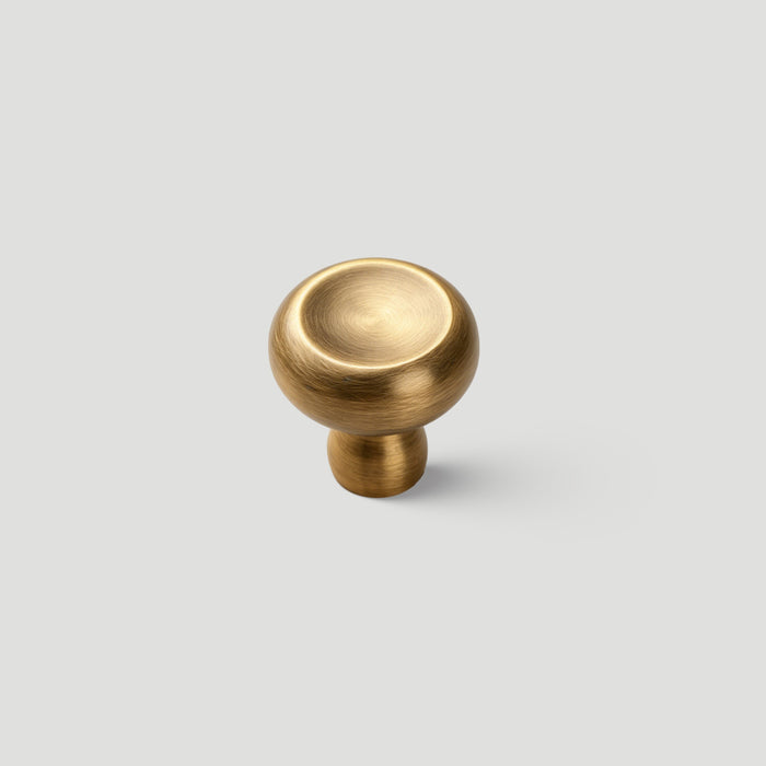 Modern Round & Square Concave Dresser Drawer Knobs