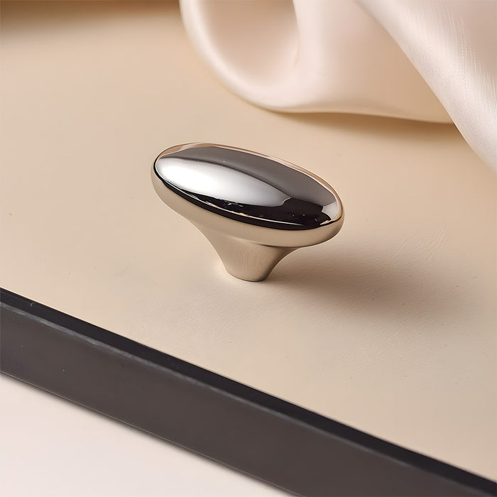 Modern Sculptural Liquid Drawer Handles for Kitchen Cabinets