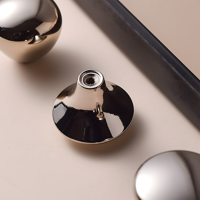 Modern Sculptural Liquid Drawer Handles for Kitchen Cabinets