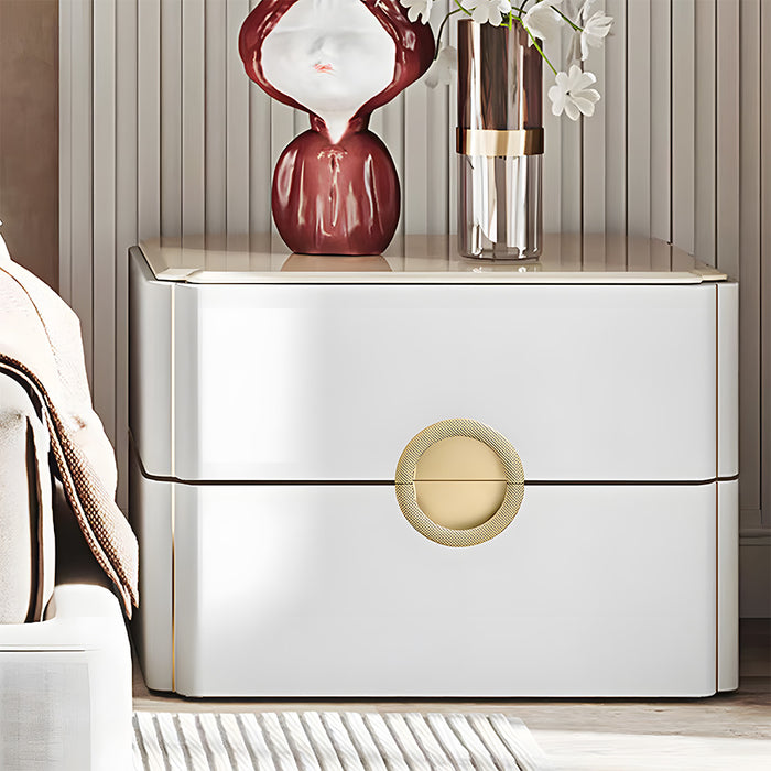 Modern Semi-circle Embedded Cupboard Pulls Drawer Handles