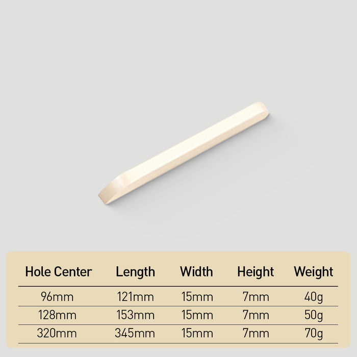 Modern Soft Curved Edge Kitchen Cabinet Pulls
