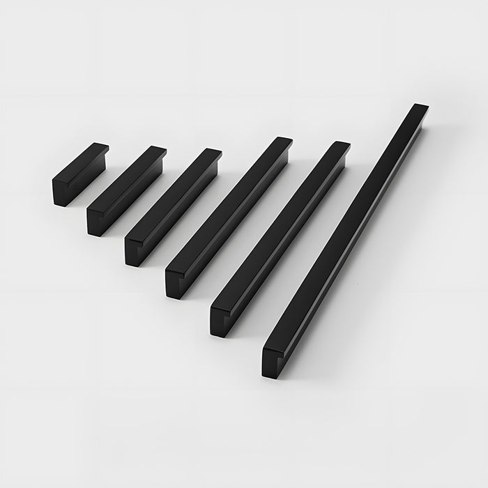 Modern Solid Brass L Type Cupboard Handles