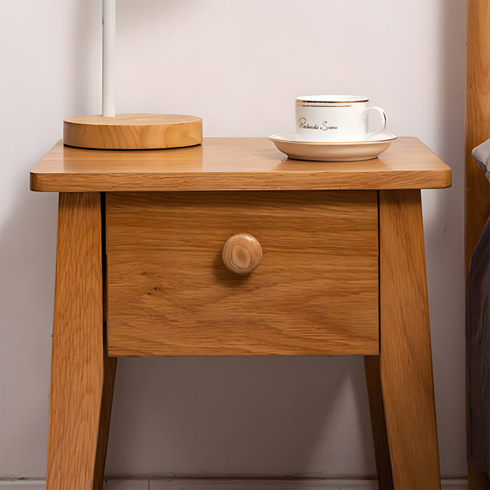 Modern Solid Natural Wood Drawer Pulls
