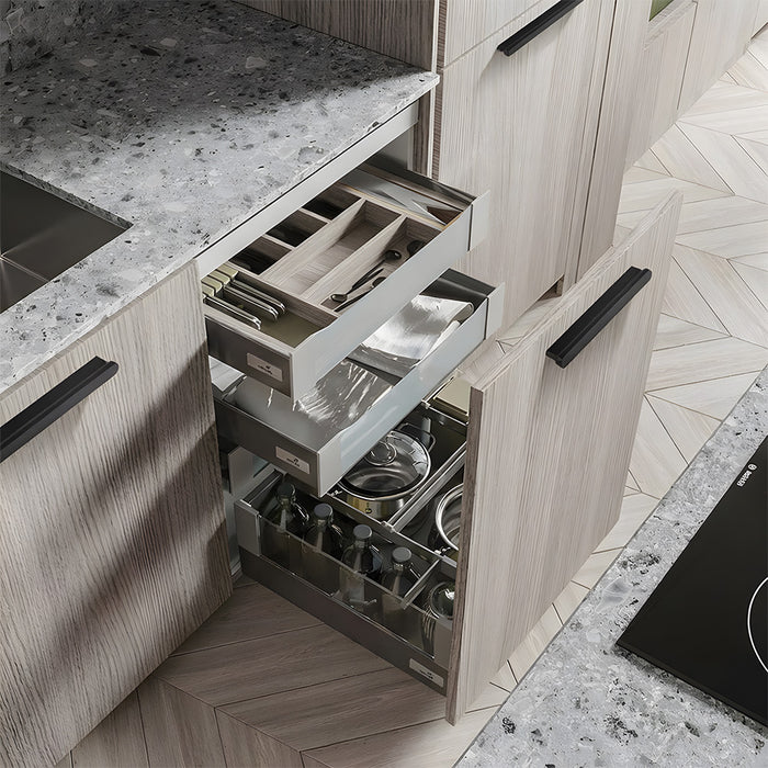 Modern Solid Round Head Kitchen Cabinet Handles