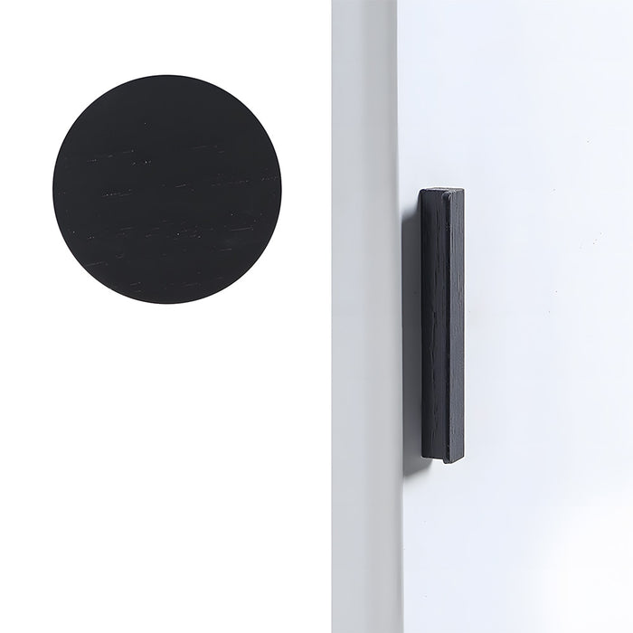 Modern Solid Wood L Type Cabinet Handles