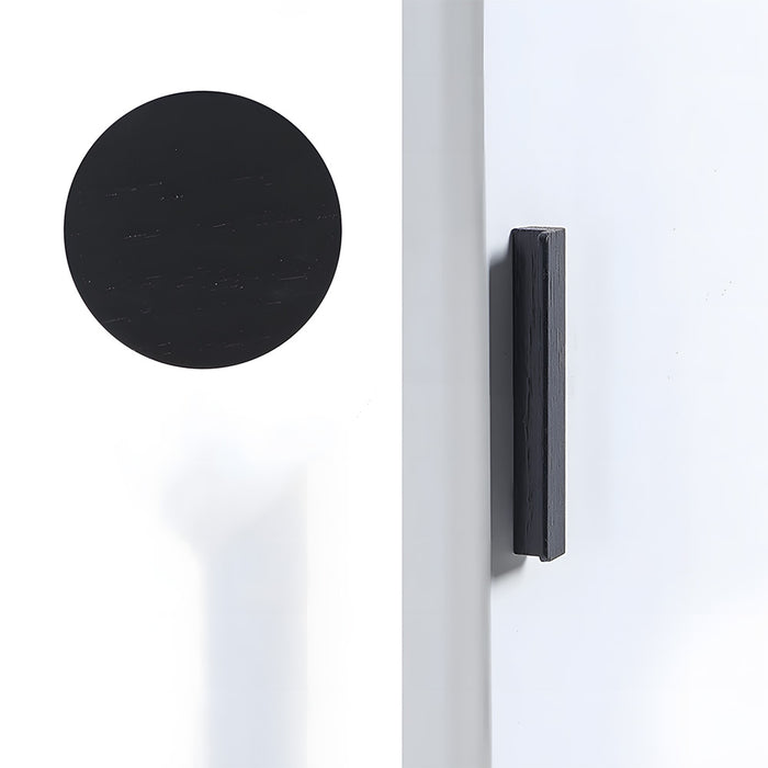 Modern Solid Wood L Type Cabinet Handles