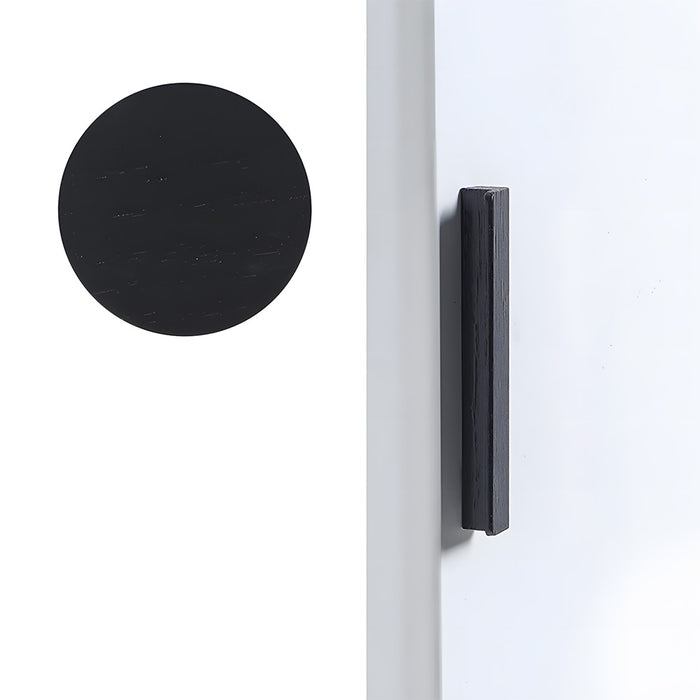 Modern Solid Wood L Type Cabinet Handles