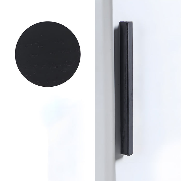 Modern Solid Wood L Type Cabinet Handles