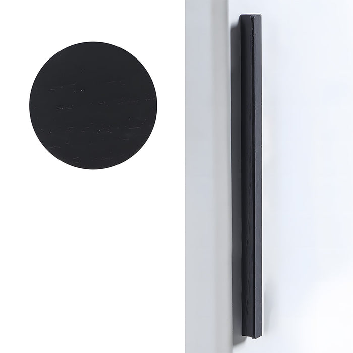 Modern Solid Wood L Type Cabinet Handles