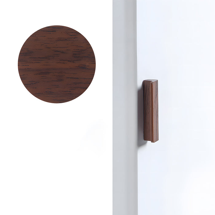 Modern Solid Wood L Type Cabinet Handles
