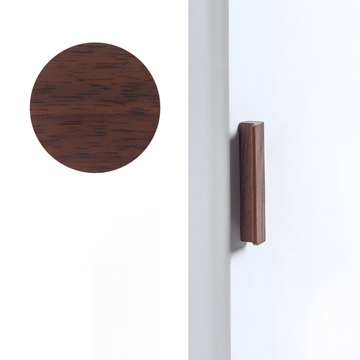 Modern Solid Wood L Type Cabinet Handles