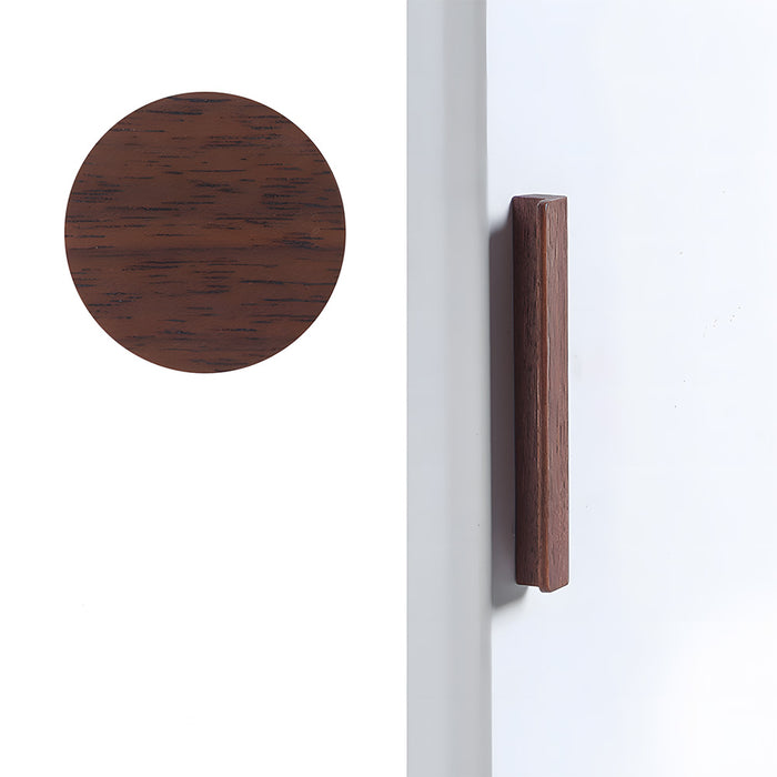 Modern Solid Wood L Type Cabinet Handles