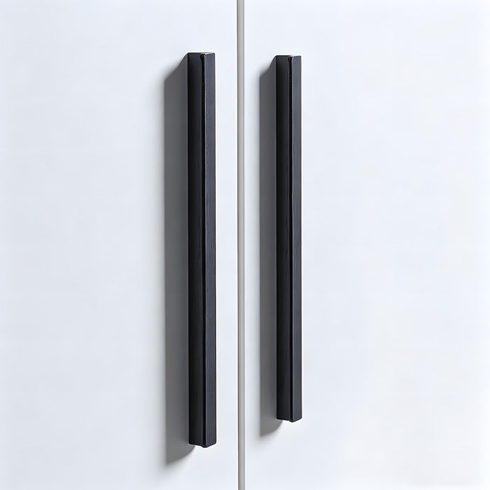 Modern Solid Wood L Type Cabinet Handles