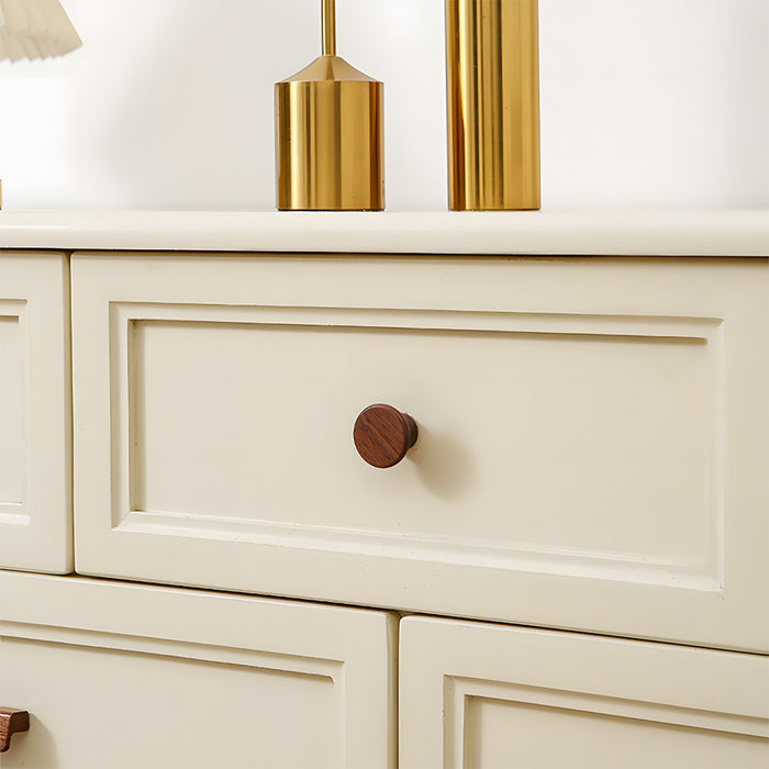 Modern Solid Wood L Type Cabinet Handles
