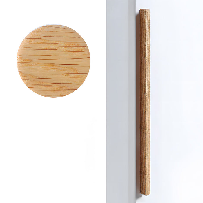 Modern Solid Wood L Type Cabinet Handles