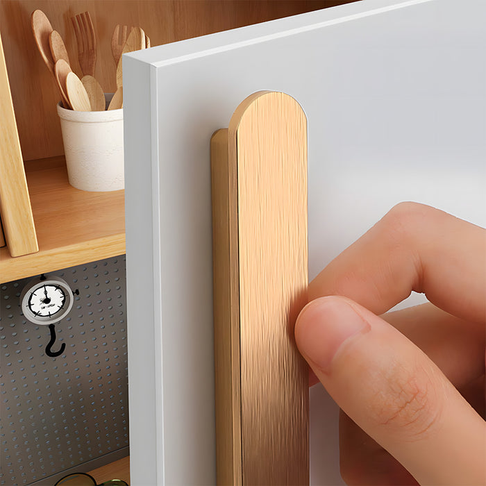 Modern T-Shaped Aluminium Alloy Cupboard Handles