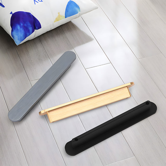 Modern T-Shaped Aluminium Alloy Cupboard Handles