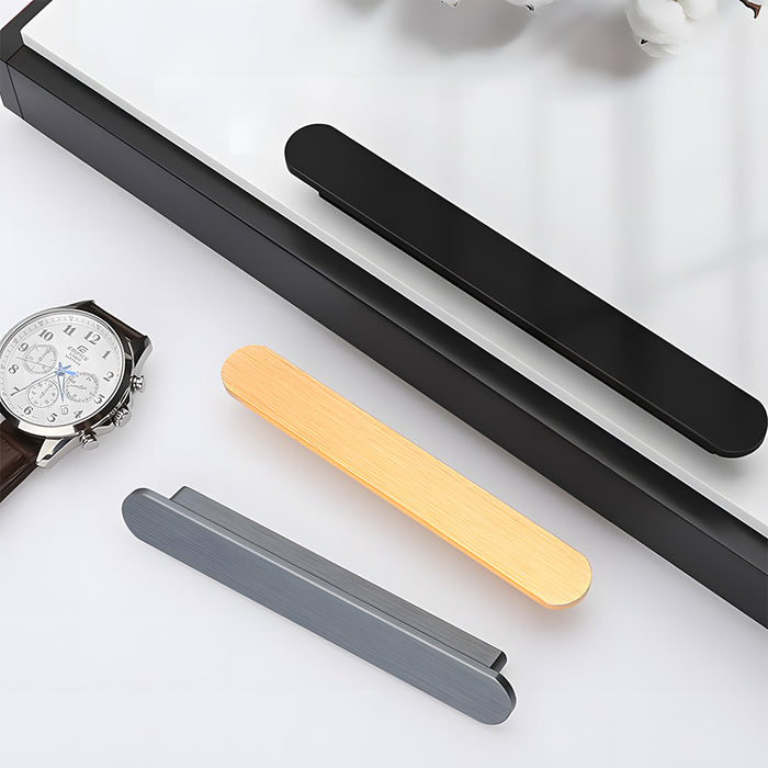 Modern T-Shaped Aluminium Alloy Cupboard Handles