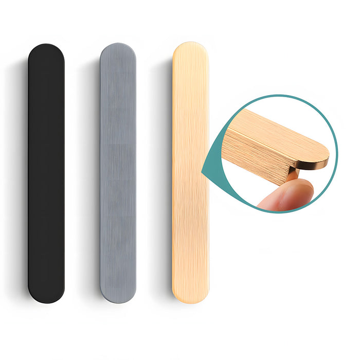 Modern T-Shaped Aluminium Alloy Cupboard Handles