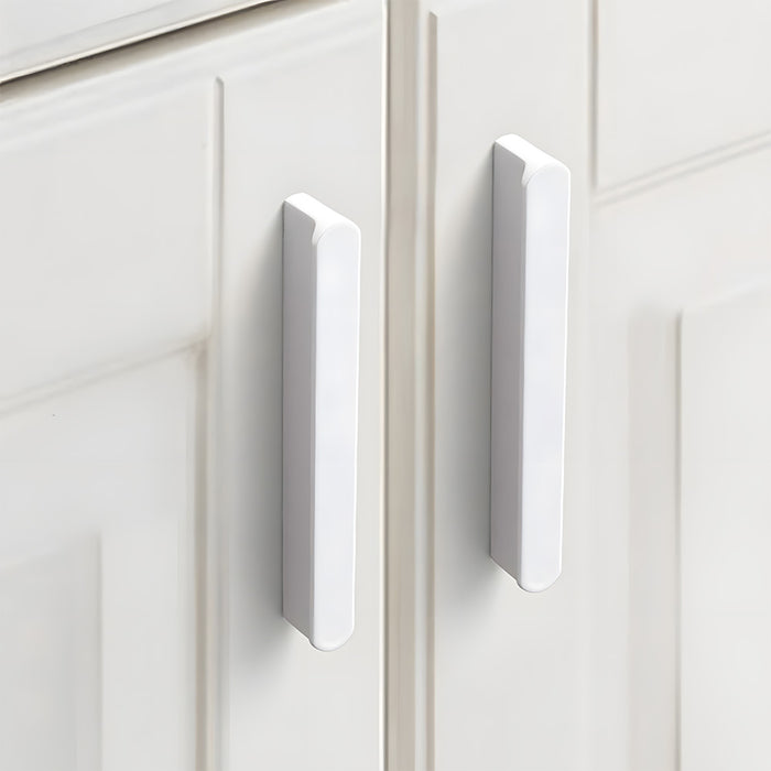 Modern T-shaped Rounded Corner Long Cabinet Handles