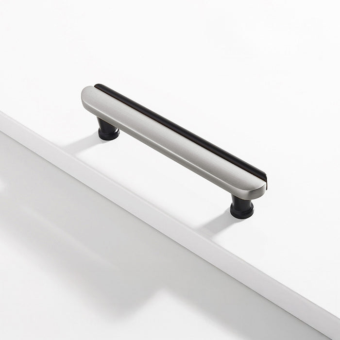 Modern Two-Tone Arc Drawer Handles for Kitchen