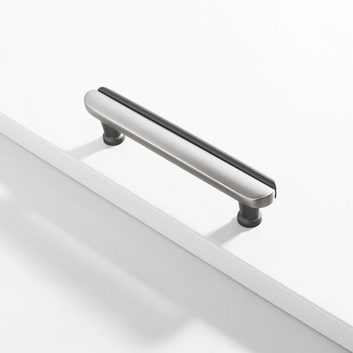 Modern Two-Tone Arc Drawer Handles for Kitchen