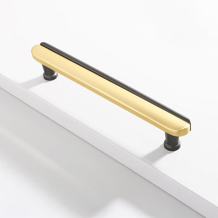 Modern Two-Tone Arc Drawer Handles for Kitchen