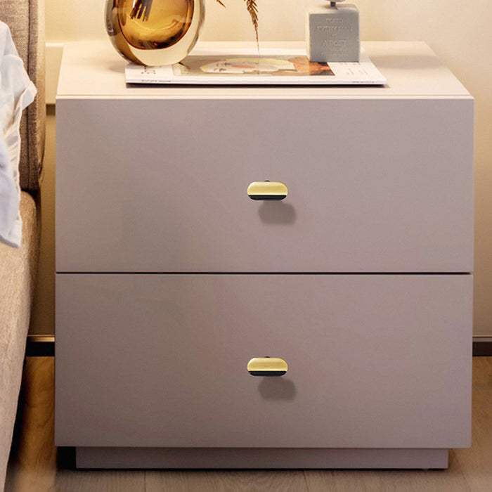 Modern Two-Tone Arc Drawer Handles for Kitchen