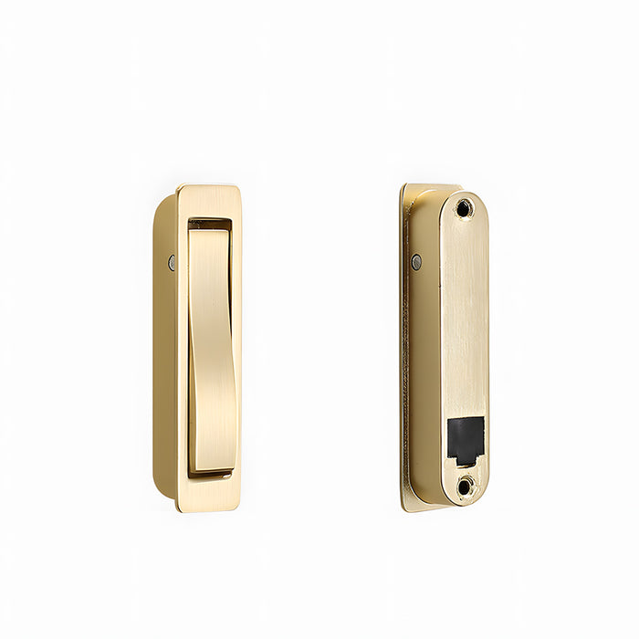 Modern Zinc Alloy Recessed Pocket Edge Pulls
