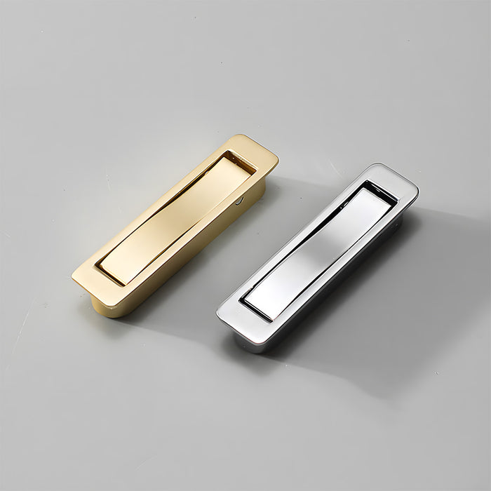 Modern Zinc Alloy Recessed Pocket Edge Pulls