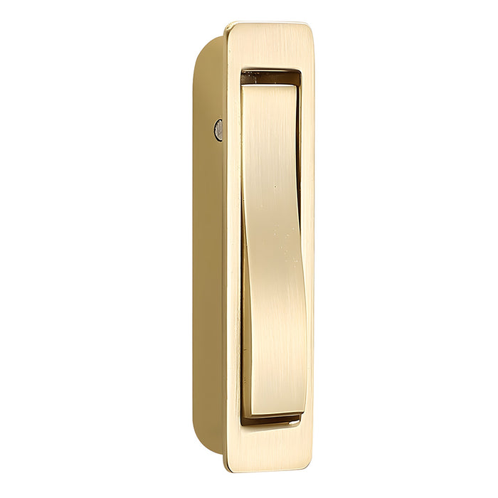 Modern Zinc Alloy Recessed Pocket Edge Pulls