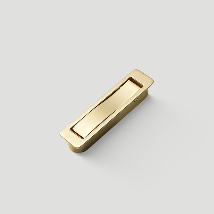Modern Zinc Alloy Recessed Pocket Edge Pulls