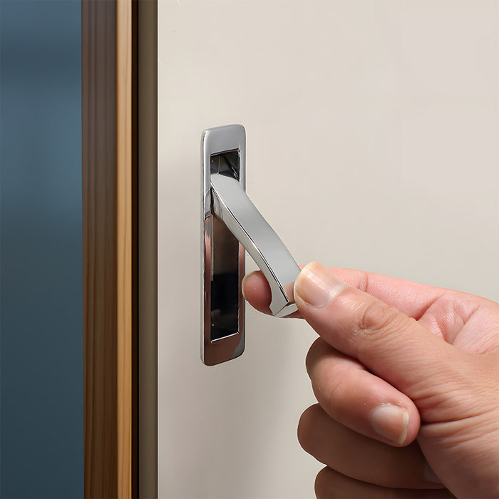 Modern Zinc Alloy Recessed Pocket Edge Pulls