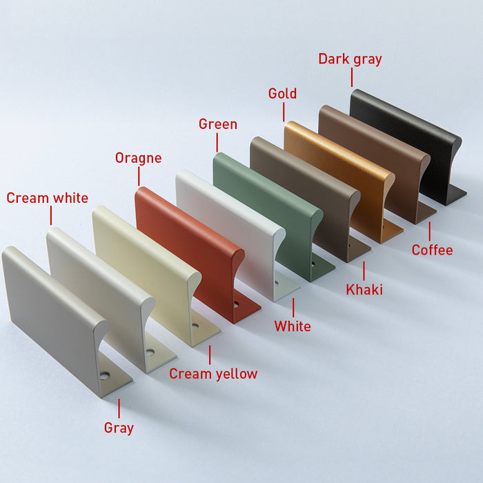 Colorful Refined Cabinet Edge Pulls For Kitchen