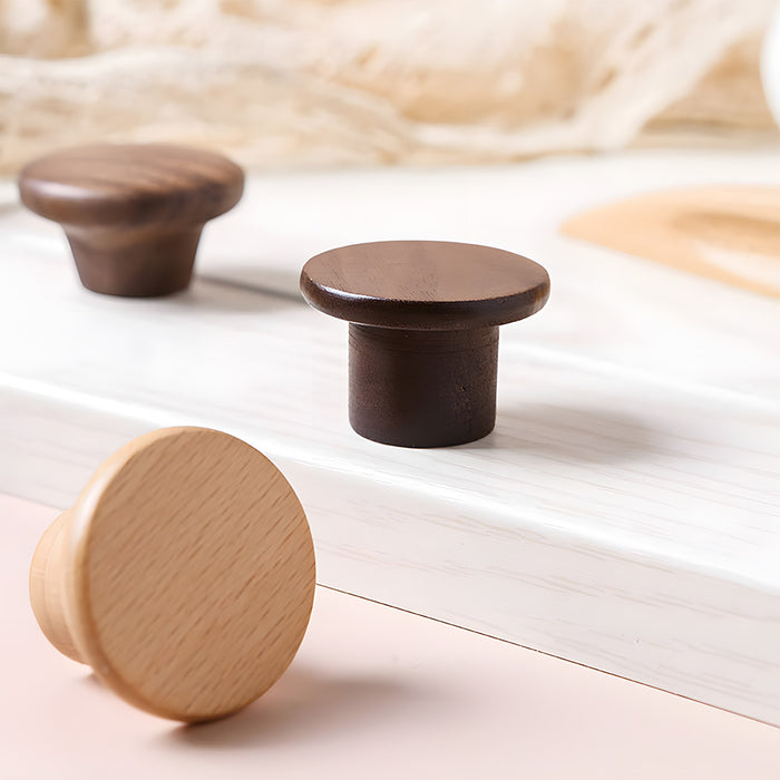 Natural Wood Drawer Pulls Cupboard Handles