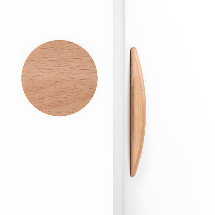 Natural Wood Drawer Pulls Cupboard Handles
